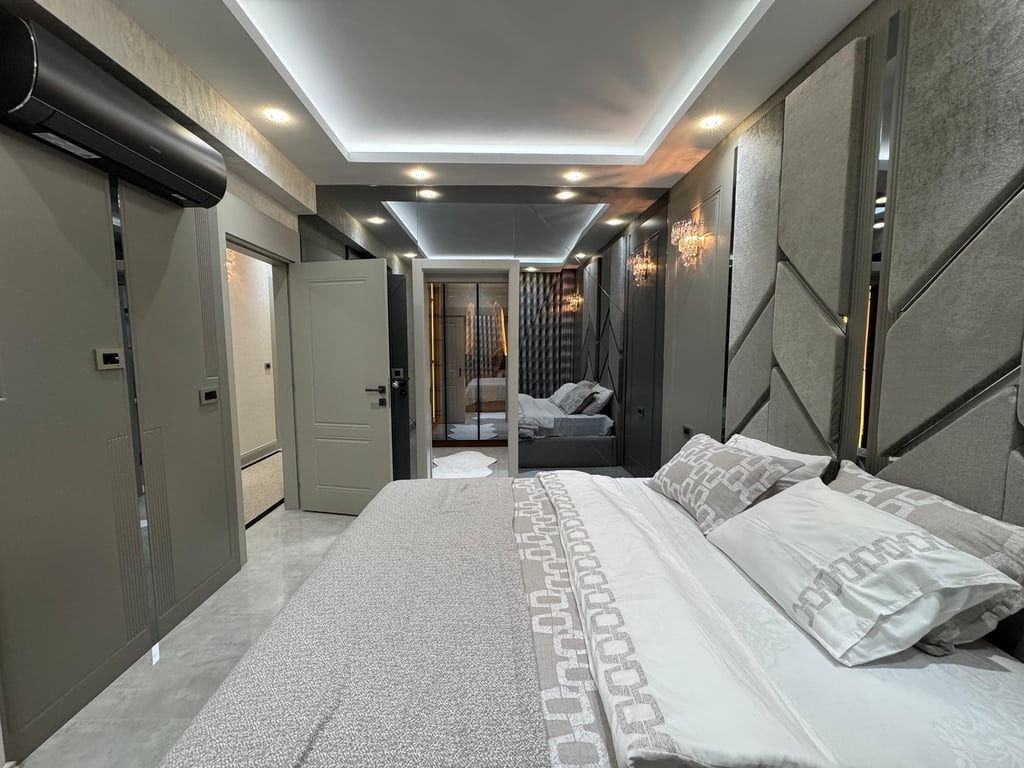 Şemikler Cinkaya Mevkiinde 4+1 / 210 m² Havuzlu Full Konsept Sitede Sıfır Lüx Daireler - 39