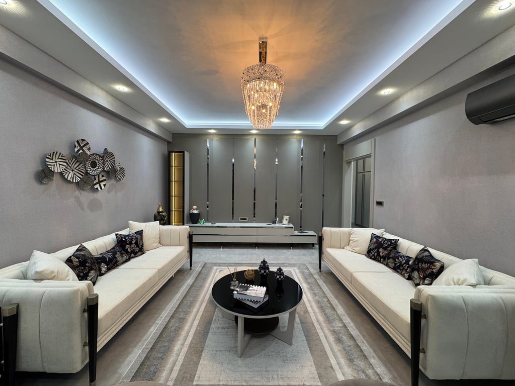 Şemikler Cinkaya Mevkiinde 4+1 / 210 m² Havuzlu Full Konsept Sitede Sıfır Lüx Daireler - 2