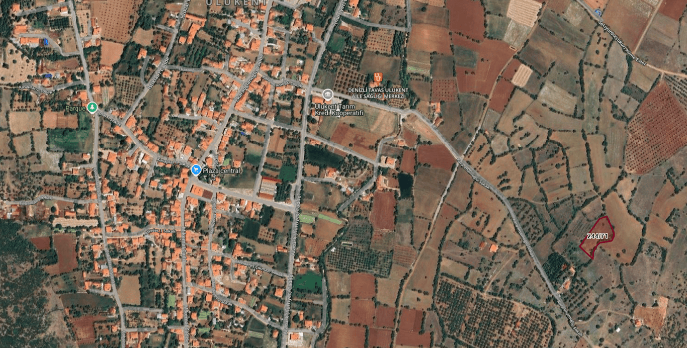 Tavas Uluköy'de 2.795 m2 Yatırımlık Fırsat Tarla