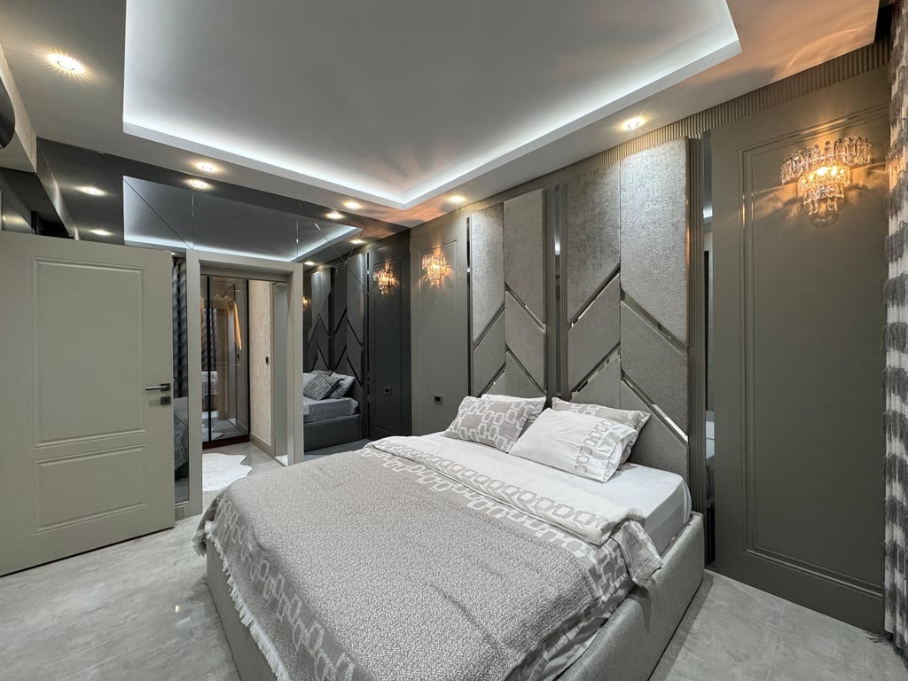 Şemikler Cinkaya Mevkiinde 4+1 / 210 m² Havuzlu Full Konsept Sitede Sıfır Lüx Daireler - 14
