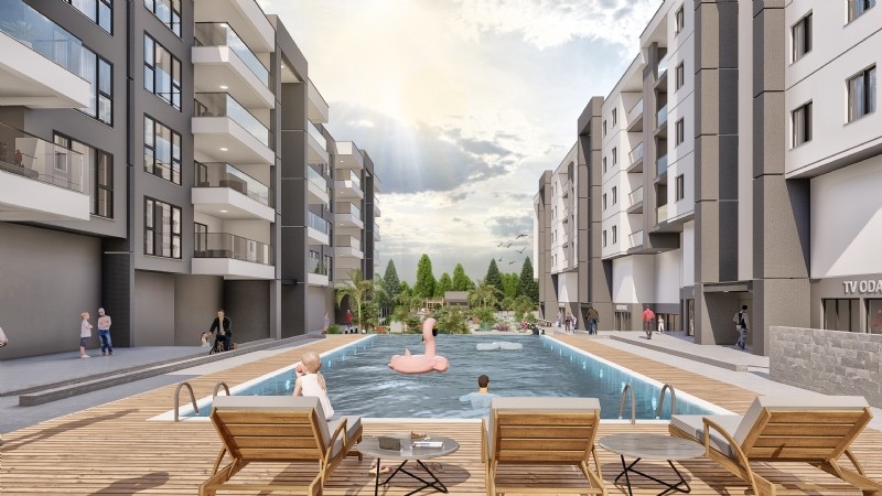Selçukbey'de Eşsiz Bir Site 3,5+1 / 215 m² Kapalı Havuzlu UltraLüx Sıfır Daireler - 31
