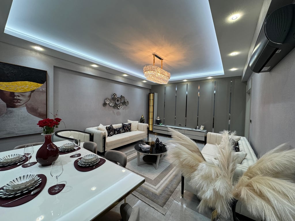 Şemikler Cinkaya Mevkiinde 4+1 / 210 m² Havuzlu Full Konsept Sitede Sıfır Lüx Daireler - 4