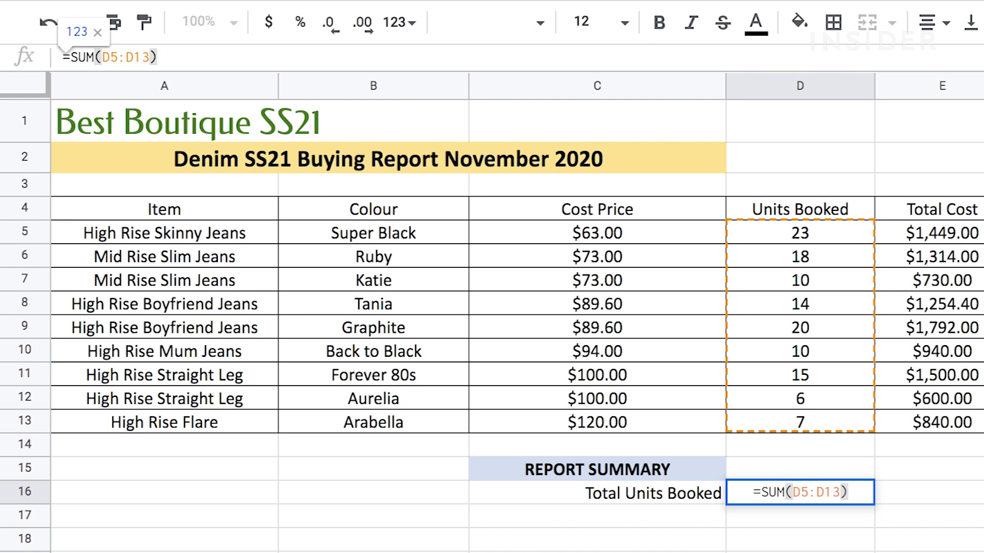 Finalizing your entry