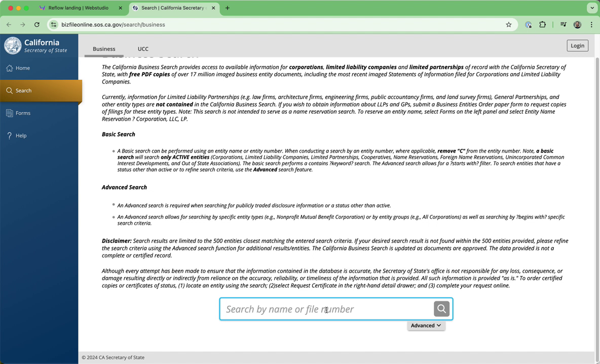 Enter the desired NLC name