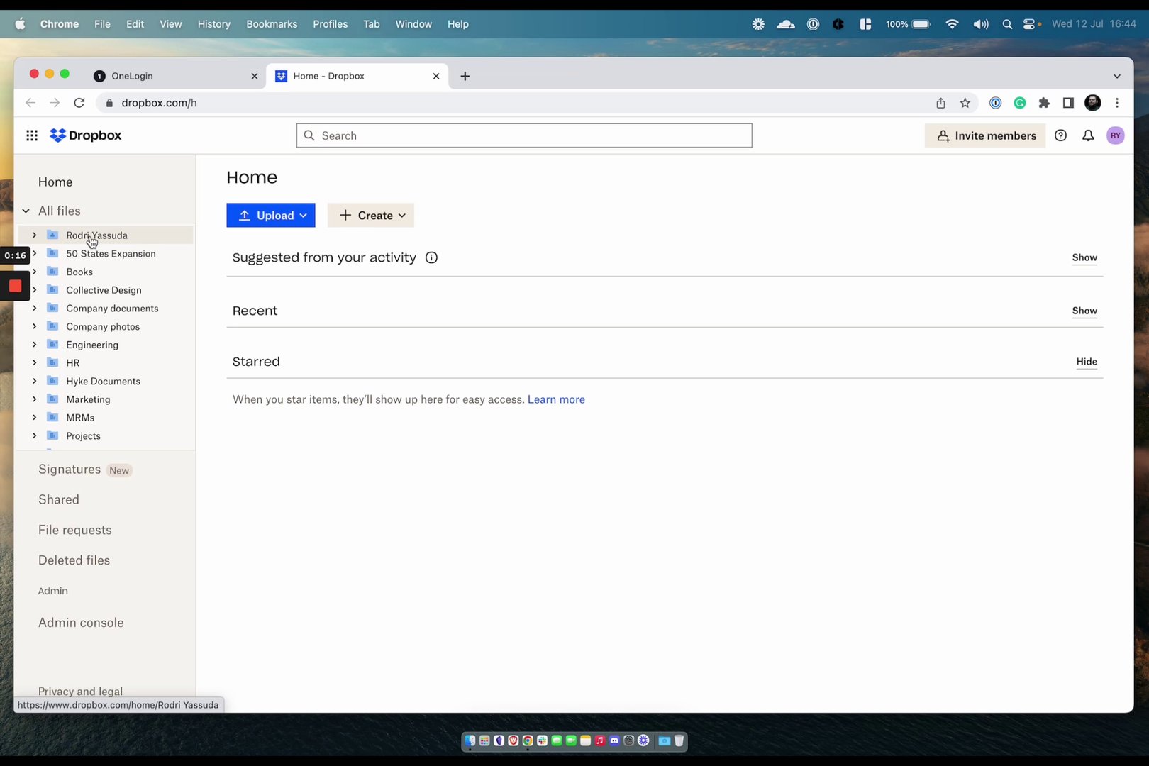 Locate Your Personal Folder