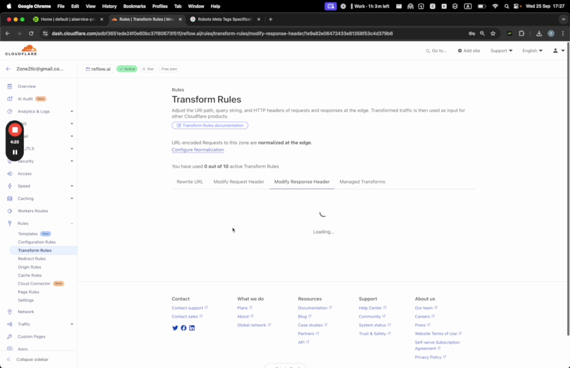 Clicking on Subdomain Indexing