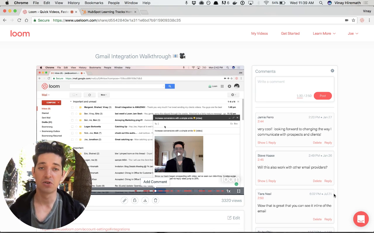 Embedding Loom Videos