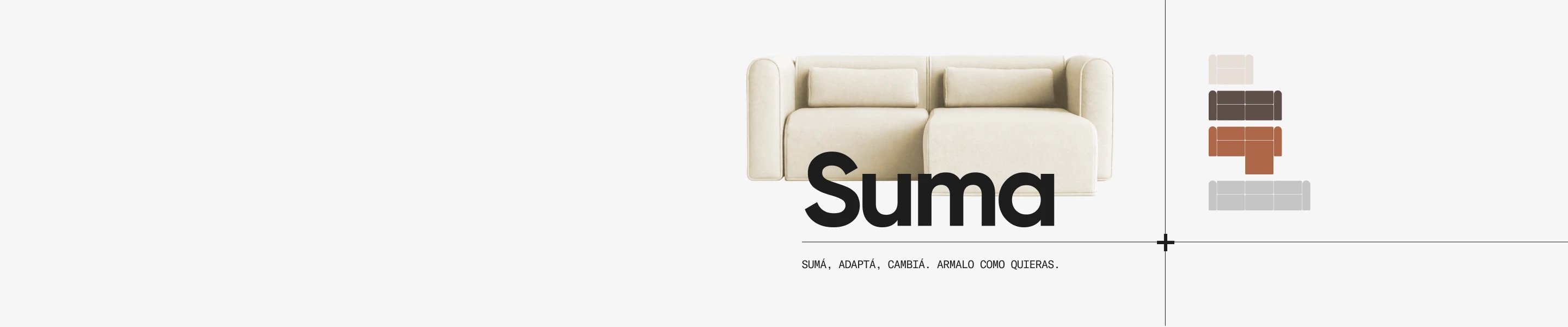 Nuevo Sofá Modular Suma
