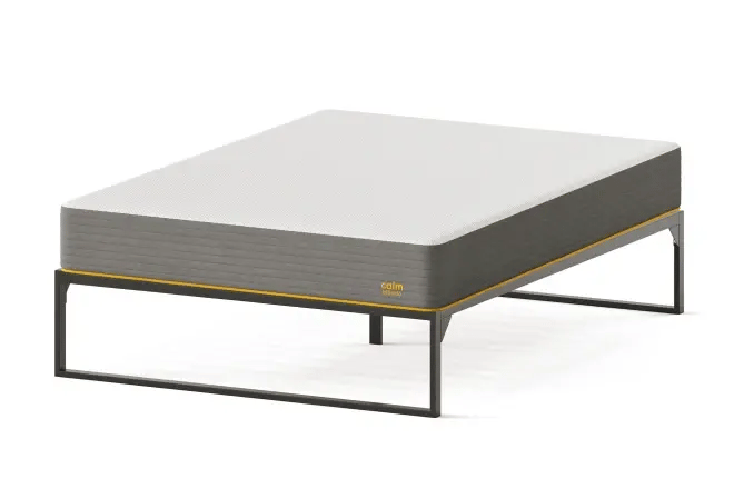 Colchón Hibrido + Base de Hierro