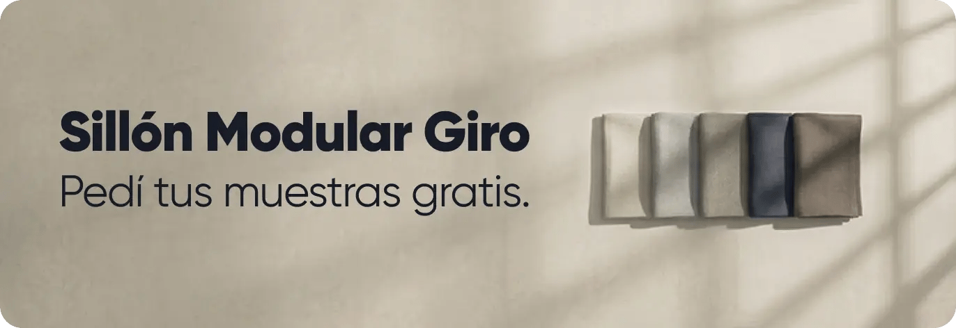 Sillon Modular Suma - Pedí tus muestras gratis
