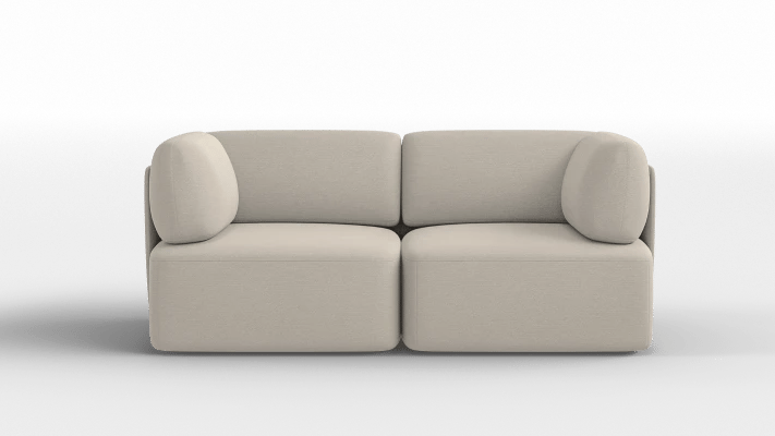 Sillón 3 módulos cerrado