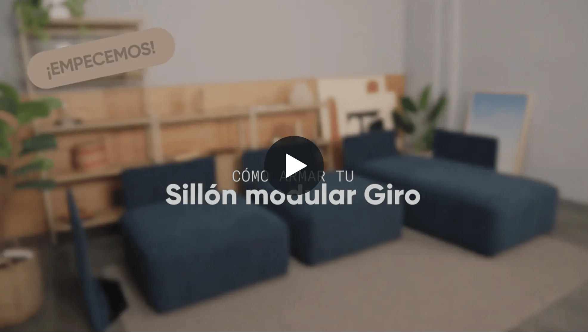 video armado de¿Qué tan fácil de armar es el sillón Giro?