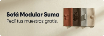 Sofá Modular Suma - Pedí tus muestras gratis