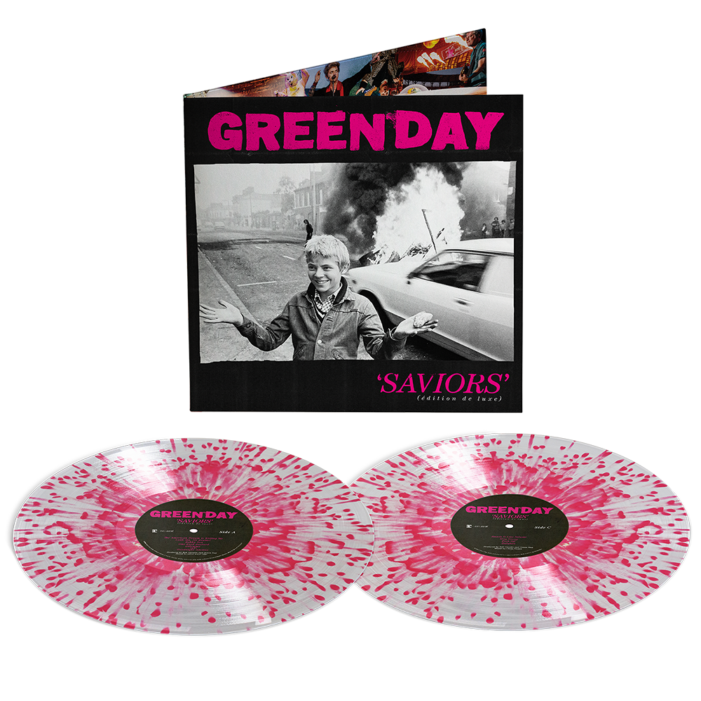 Saviors edition de luxe Clear & Pink Splatter | Green Day