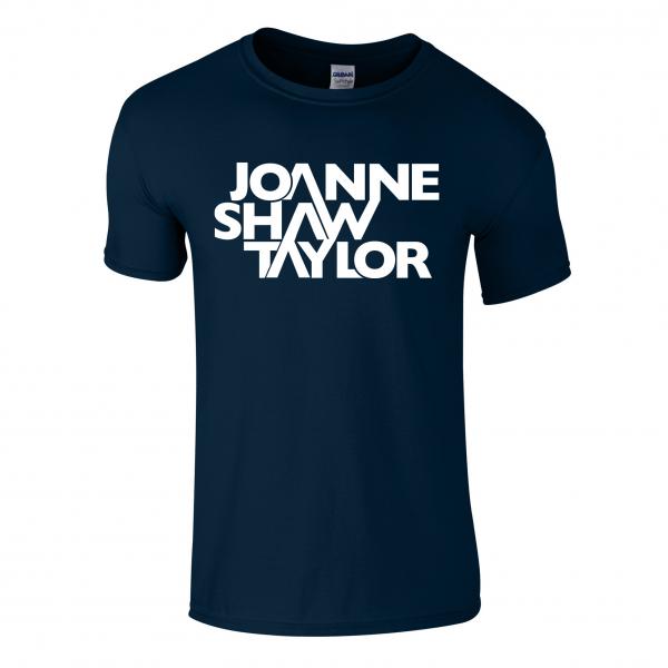 Buy Online Joanne Shaw Taylor - Navy Logo T-Shirt