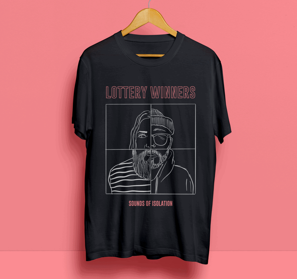 Buy Online The Lottery Winners - Sounds of Isolation T-Shirt