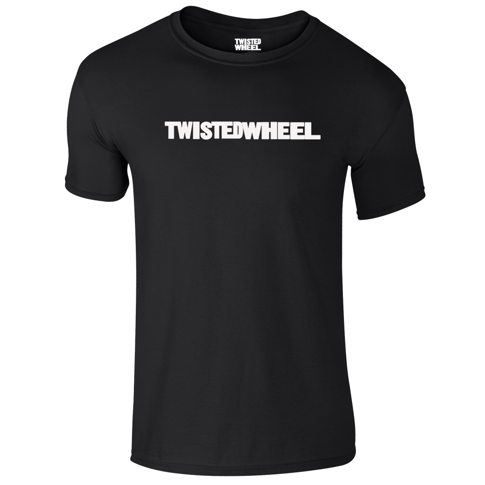 Buy Online Twisted Wheel - Twisted Wheel Logo Black T-Shirt
