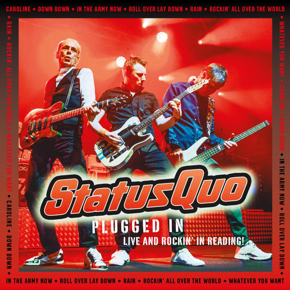 Buy Online Status Quo - Plugged In Live and Rockin' In Reading