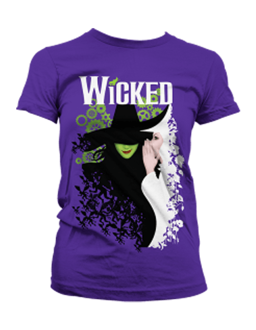 Buy Online Wicked - Purple Fade Keyart Tee