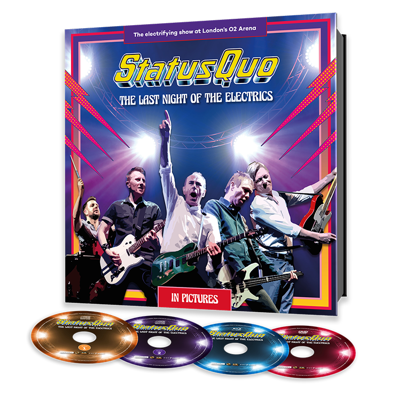 Buy Online Status Quo -  The Last Night Of The Electrics (Exclusive Ltd. earBOOK Edition with 2CD, DVD, Blu-ray)