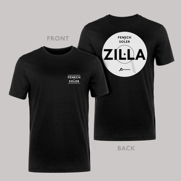 Buy Online Fenech-Soler - Zilla Black Vinyl Style T-Shirt