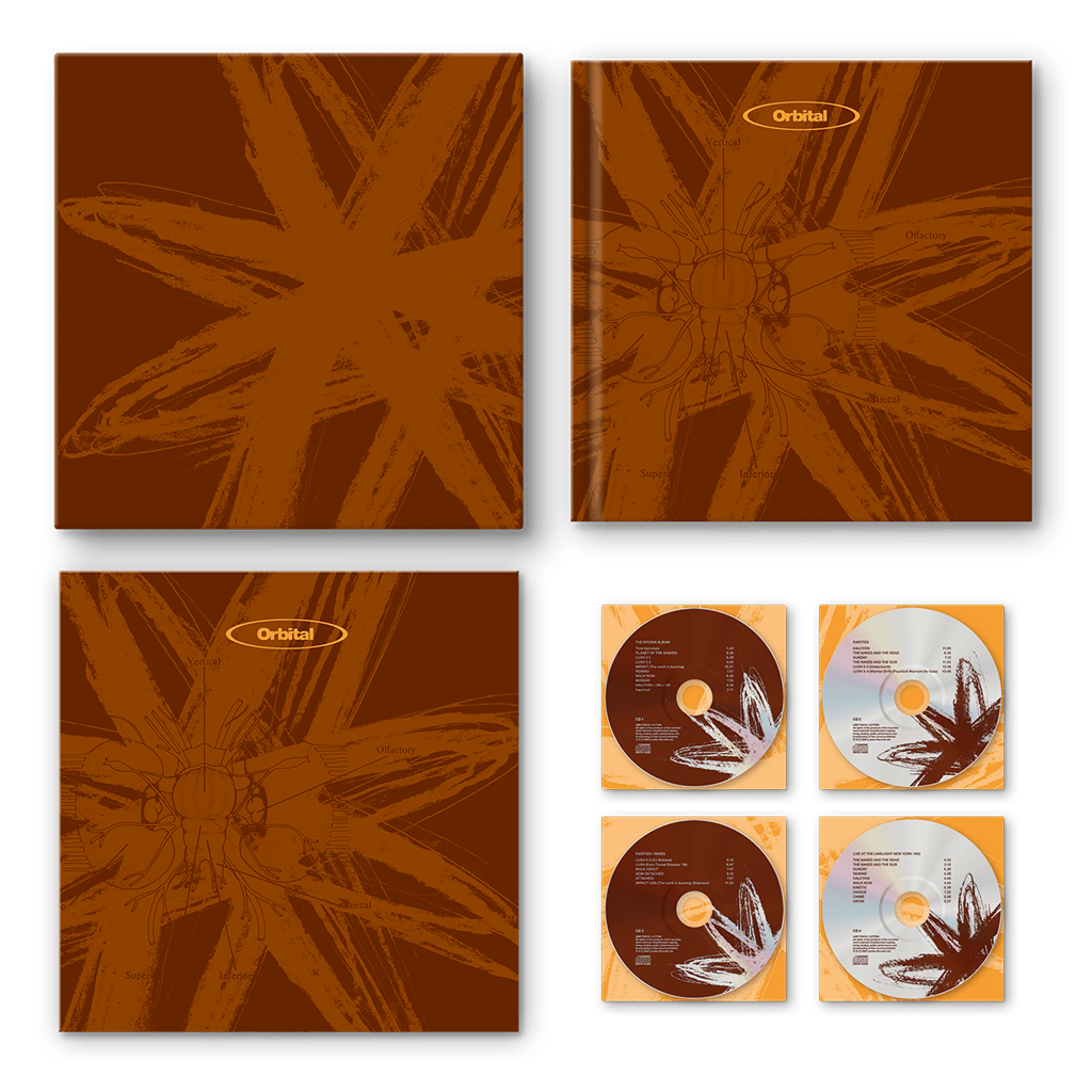 Brown Album 4CD + Signed Artwork Print | Orbital | Townsend Music