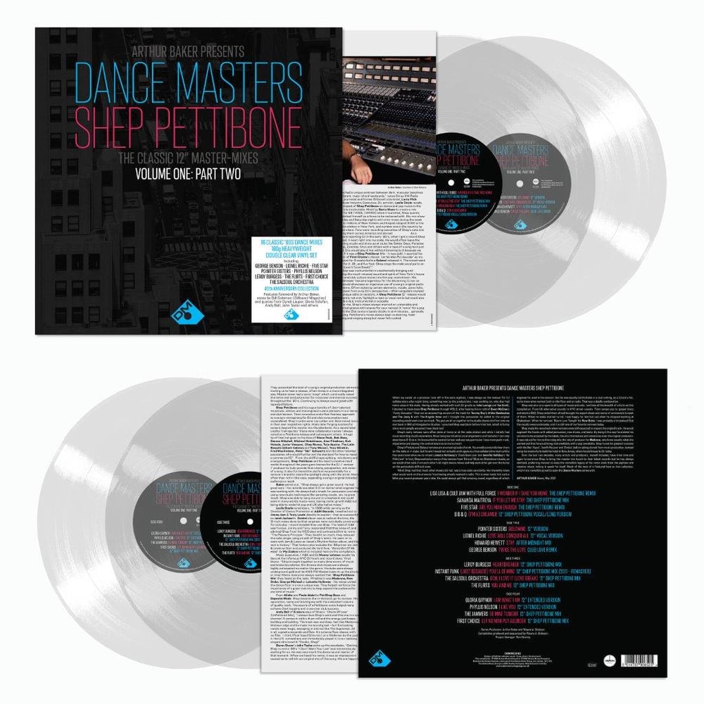 Buy Online Various Artists - Arthur Baker Presents Dance Masters - The Shep Pettibone Master-Mixes Vol One: Part Two Clear