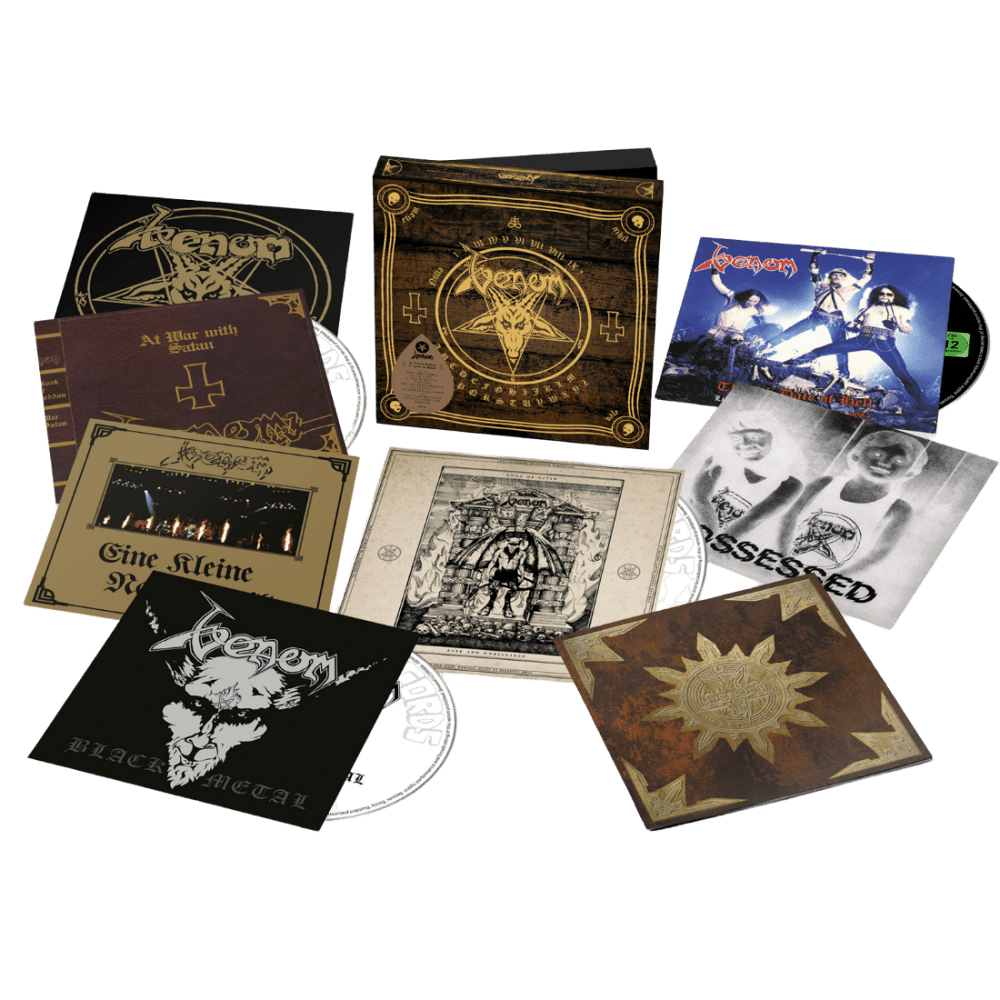 VENOM Official Store - Venom - In Nomine Satanas Box Set
