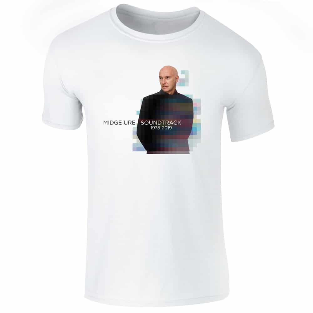 Buy Online Midge Ure - White Soundtrack T-Shirt