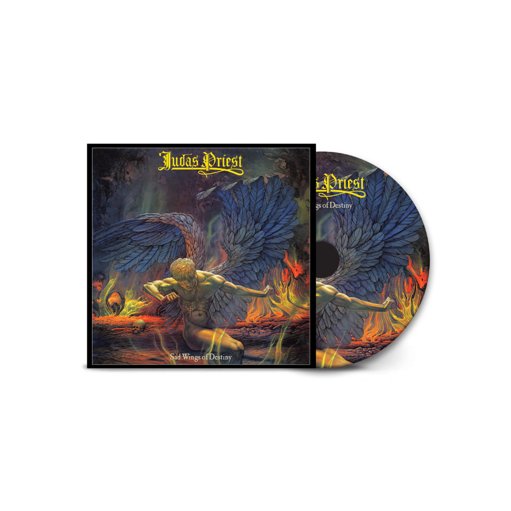 Sad Wings Of Destiny CD + Galaxy Yellow / Orange Mix LP | Judas