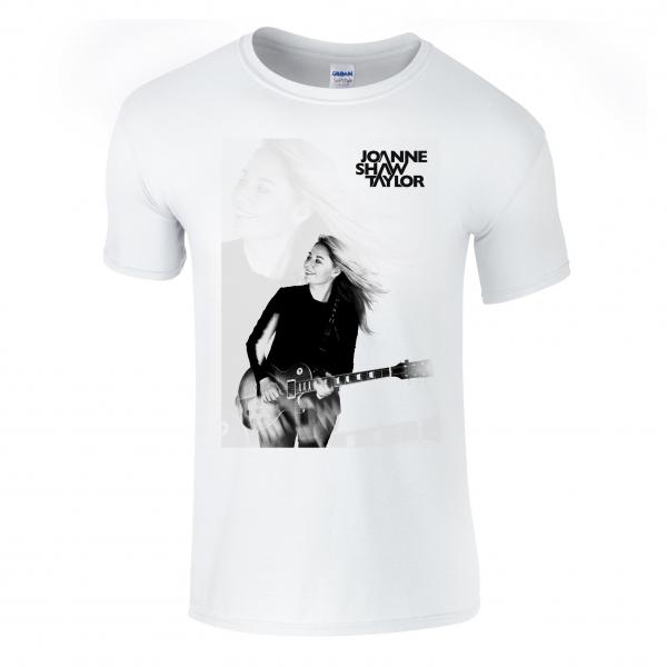 Buy Online Joanne Shaw Taylor - White Guitar Picture T-Shirt