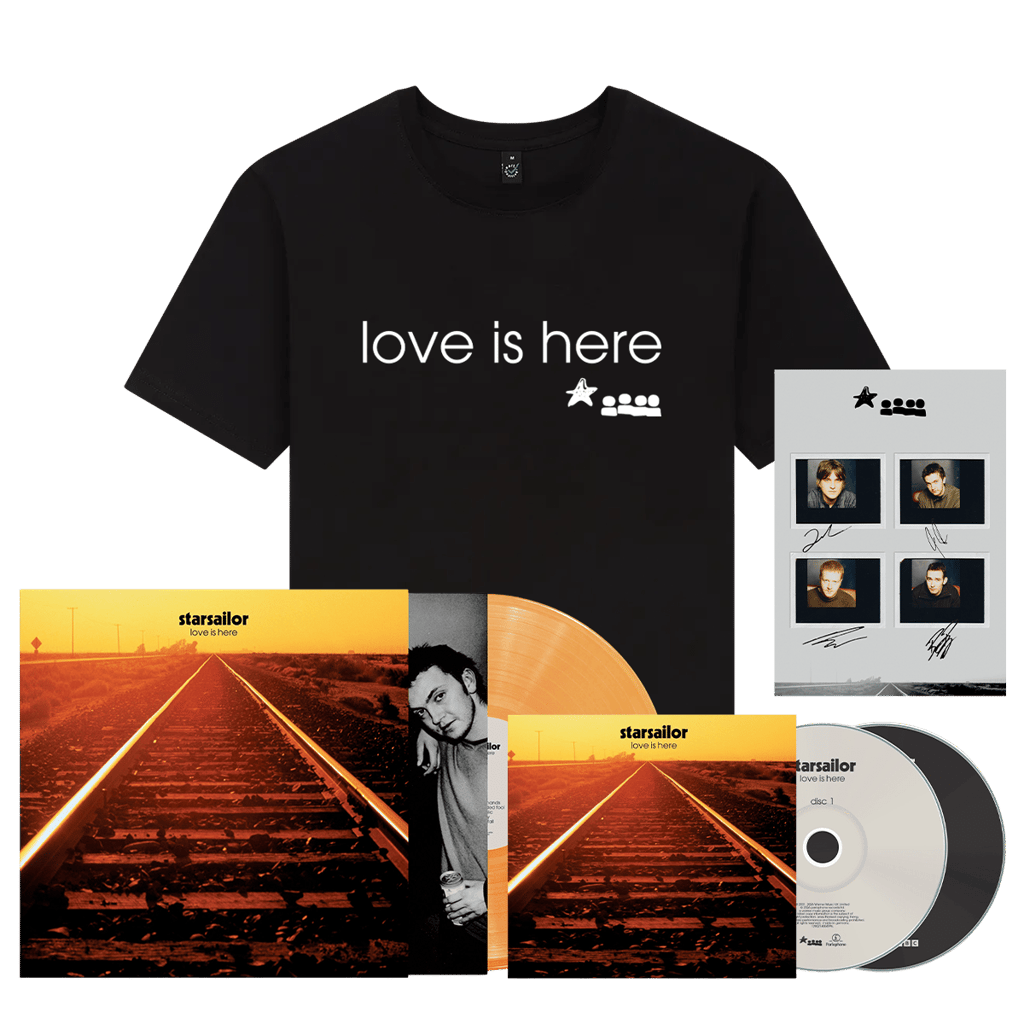 starsailor - love is here レコード Love Is Here (25th Anniversary Edition) Orange | Starsailor