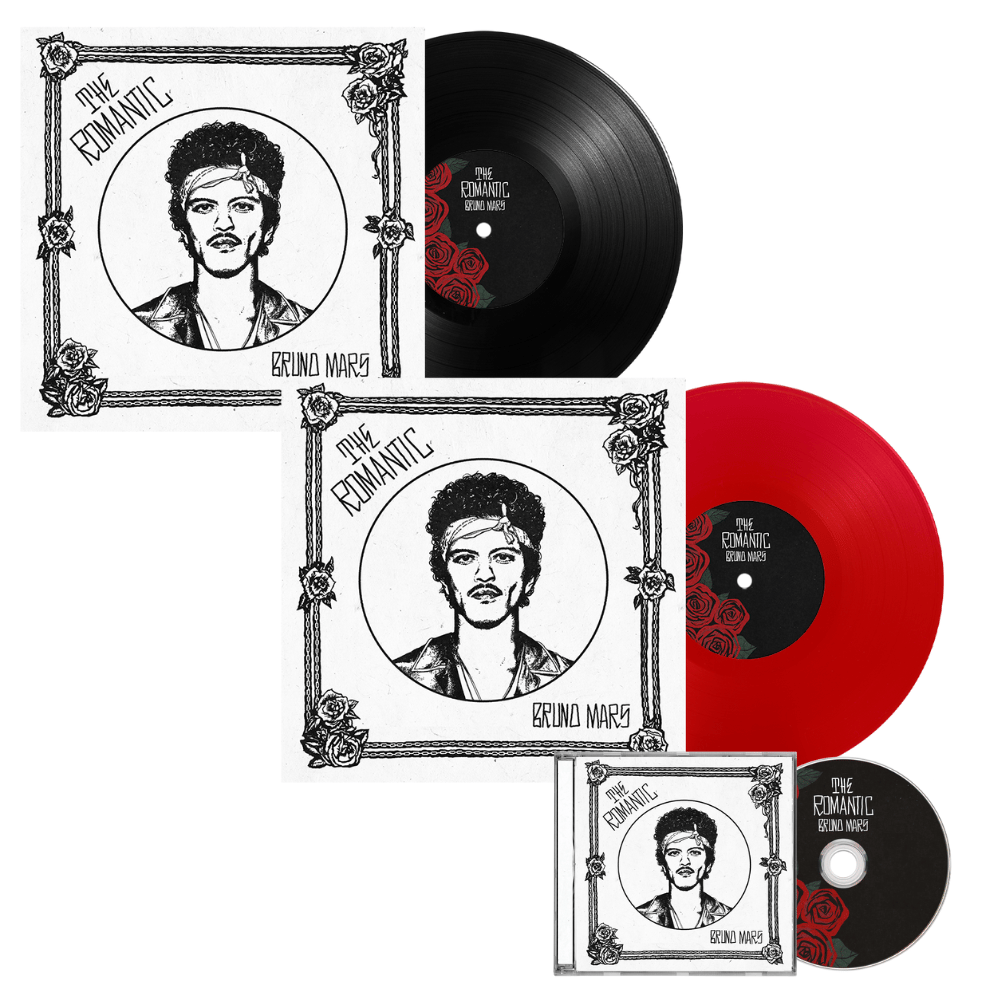 The Romantic Black LP + RSD Stores Red LP | Bruno Mars | Townsend