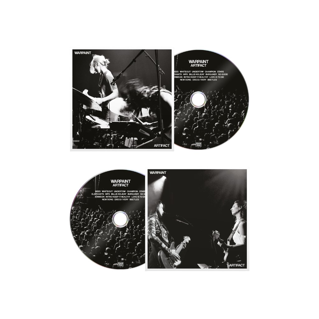 ARTIFACT CD + Clear & White Marble 2LP | Warpaint | Townsend Music