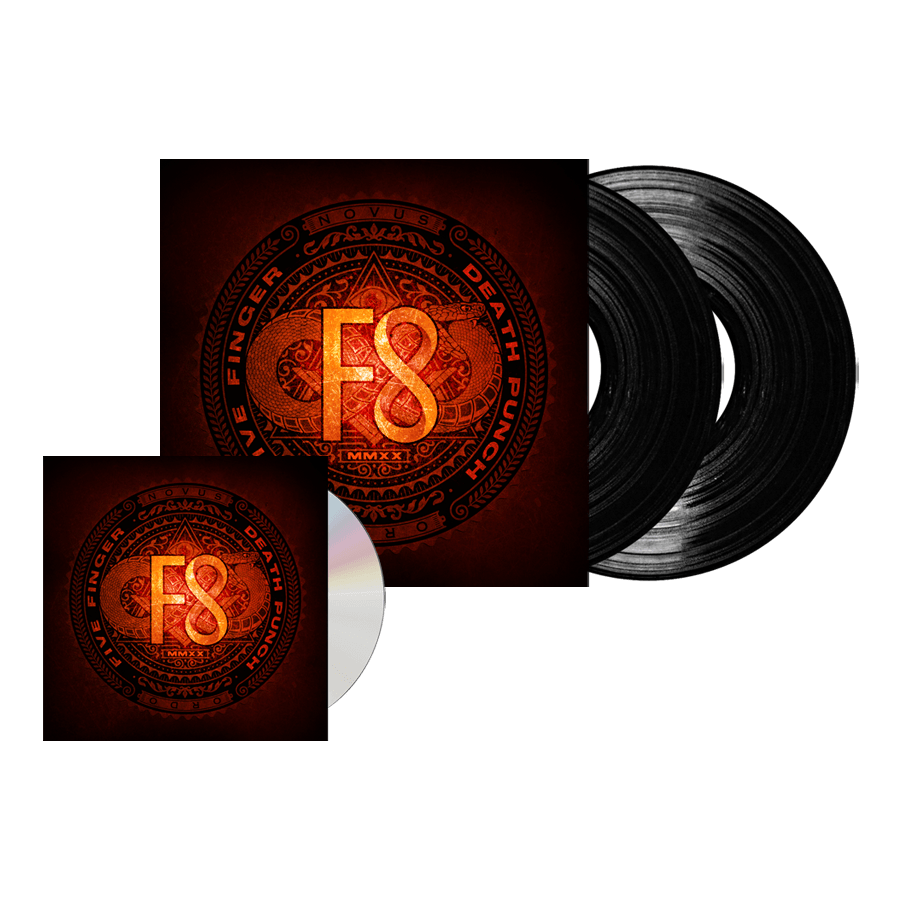 Buy Online Five Finger Death Punch - F8 CD Digipack + Double Vinyl