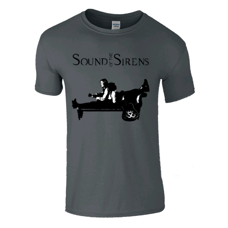 Buy Online Sound Of The Sirens - Grey Silhouette T-Shirt