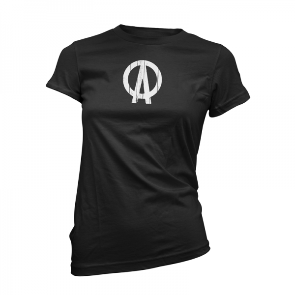 Buy Online Dave Clarke - DC Logo Black Womens T-Shirt