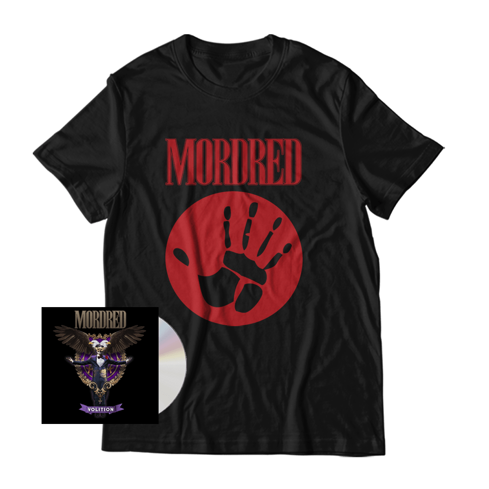Buy Online Mordred - Volition EP CD + Original Handprint T-Shirt