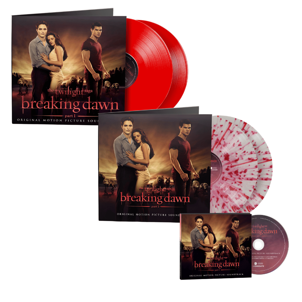 The Twilight Saga: Breaking Dawn Part Two CD + Tan 2 LP + Purple w