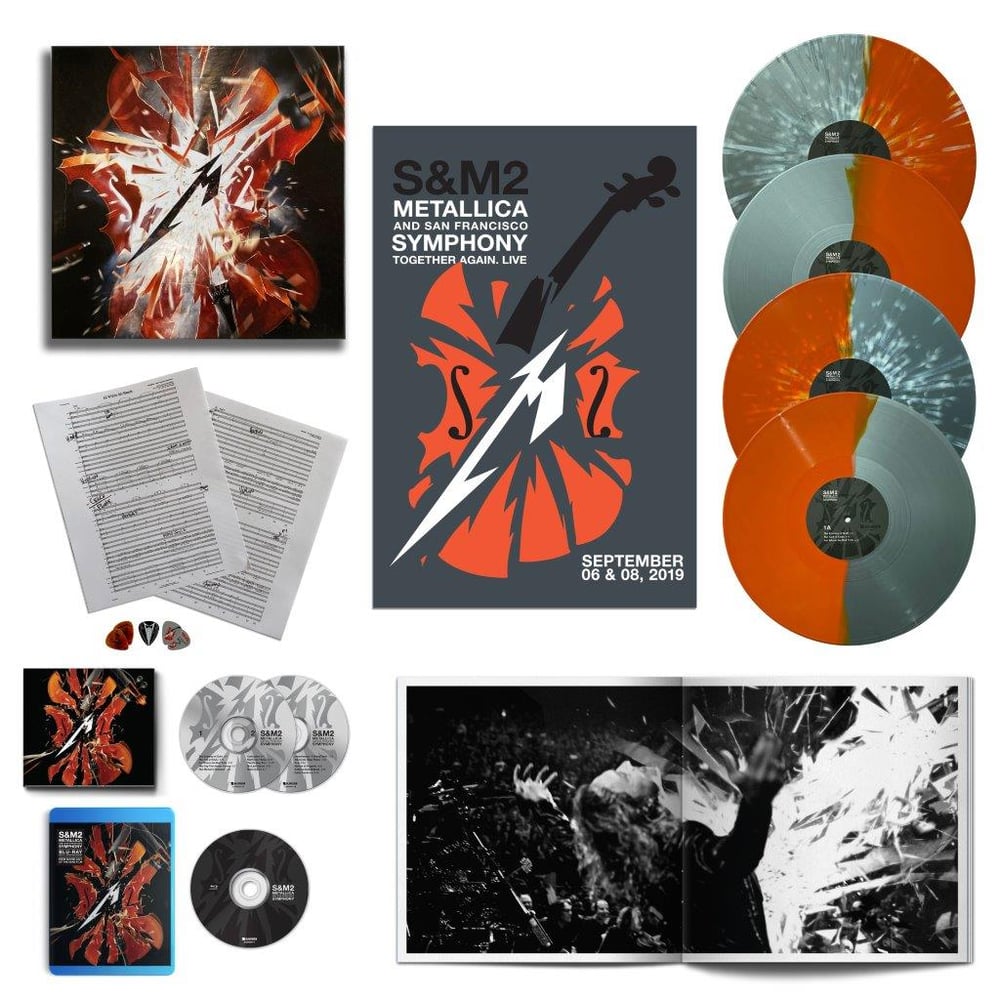 Buy Online Metallica - S&M2 4LP/Blu-ray/2CD