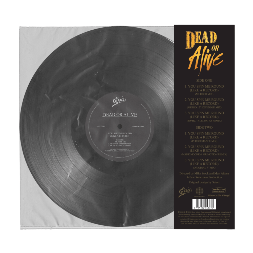 Lover Come Back To Me Picture Disc | Dead Or Alive | Townsend Music