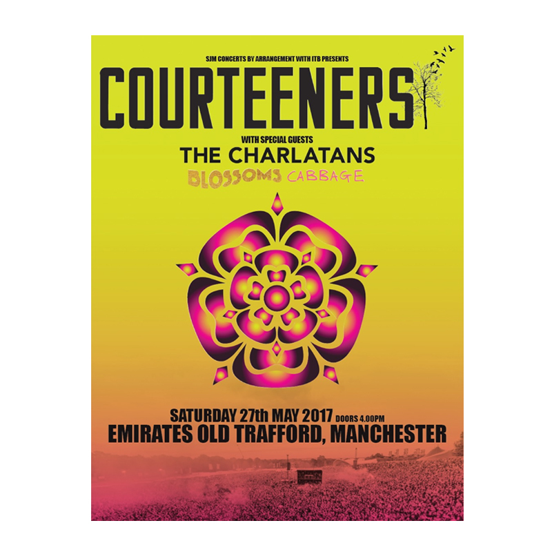 Buy Online Courteeners - Old Trafford A3 Art Print