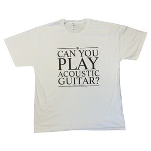 Buy Online Liam Fray - Mens Acoustic White T-Shirt