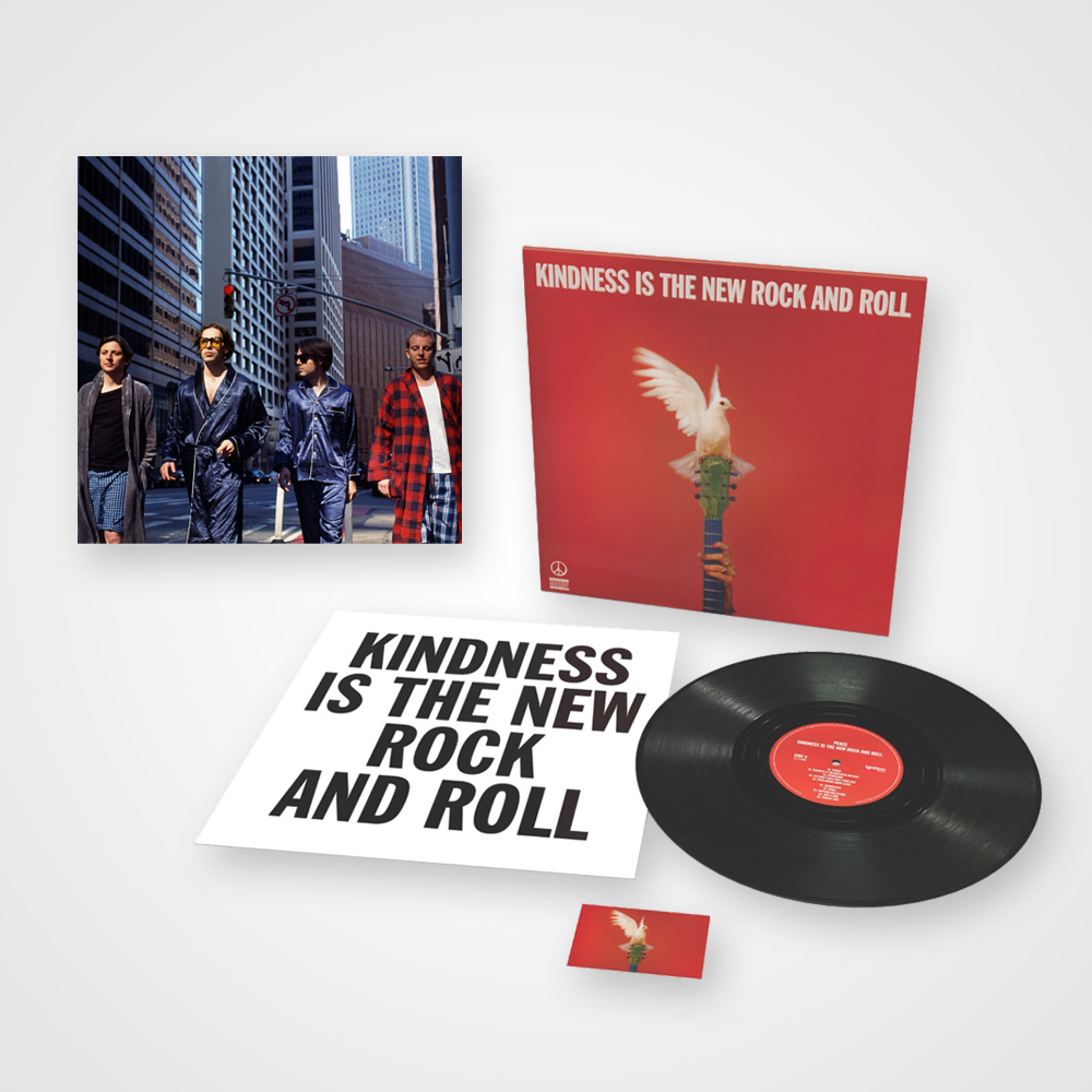 Buy Online Peace - Kindness Is The New Rock And Roll - Heavyweight Vinyl LP + Art Print