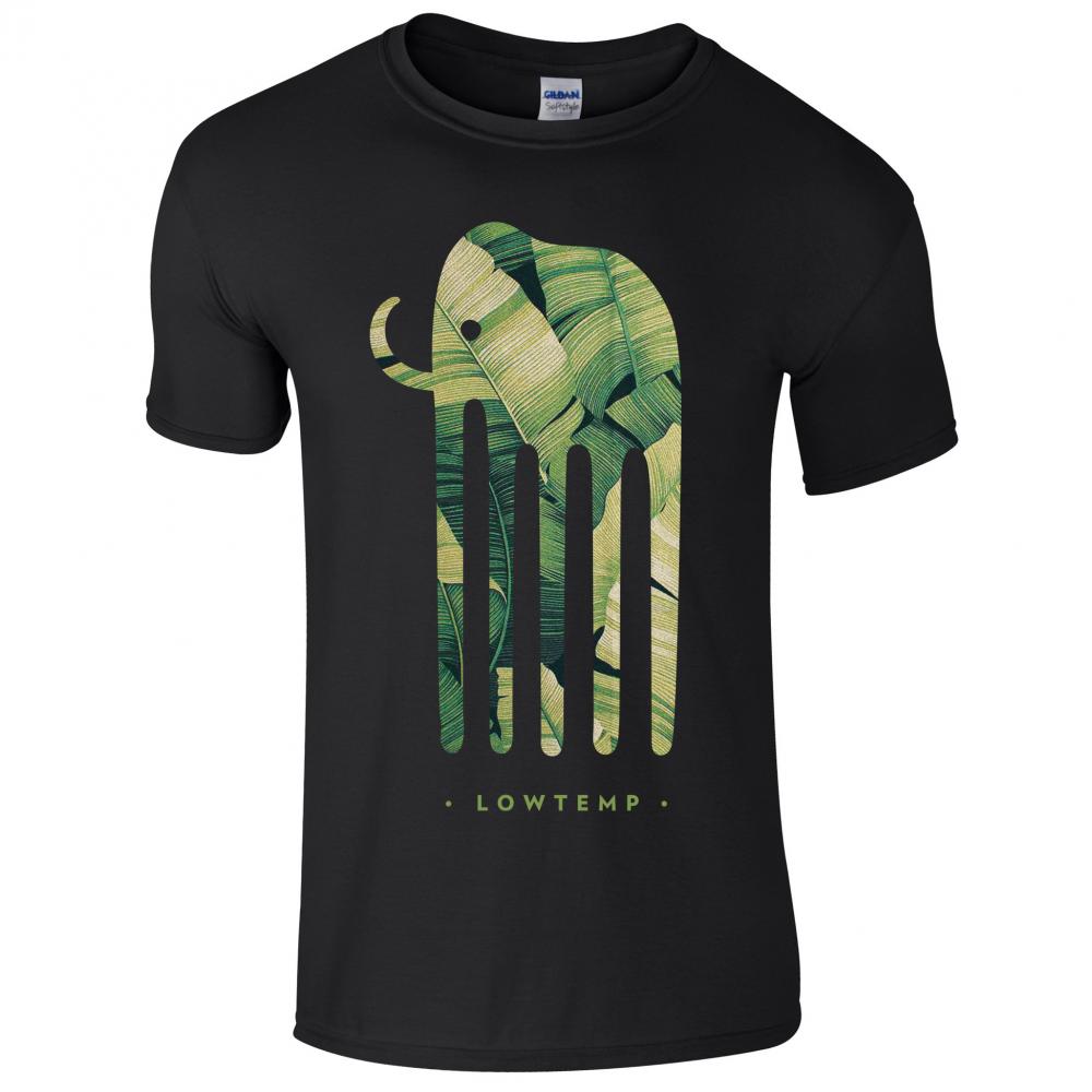 Buy Online Gramatik - Lowtemp Black Leaves T-Shirt