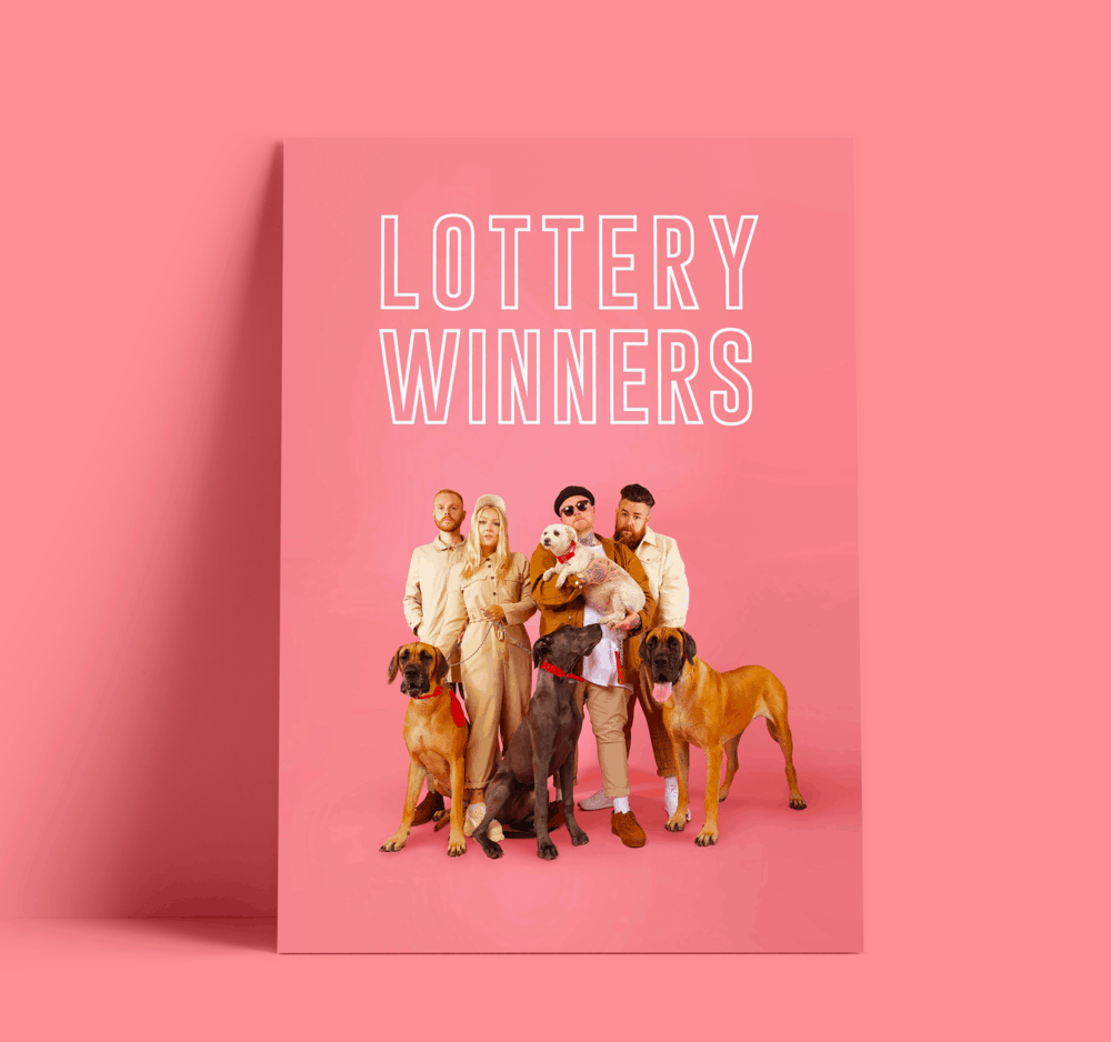 Buy Online The Lottery Winners - A3 Poster