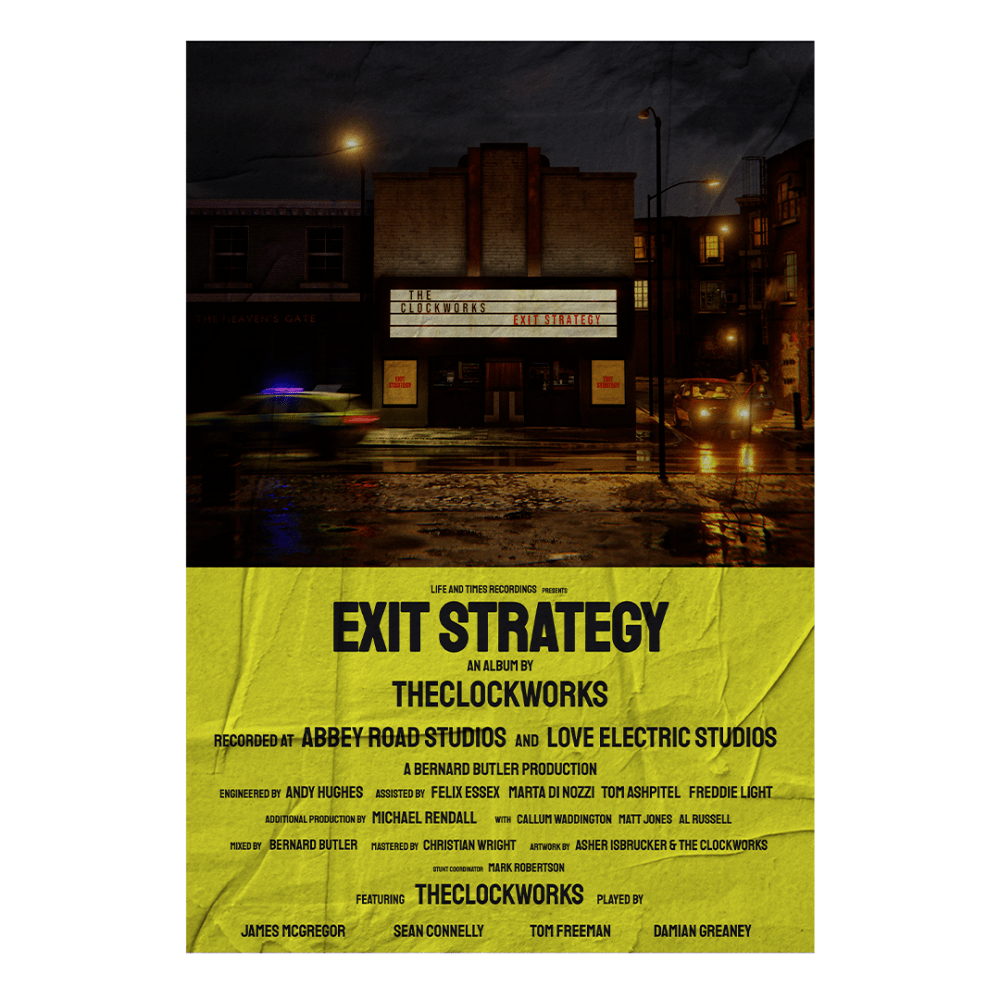 Buy Online The Clockworks - Exit Strategy Poster