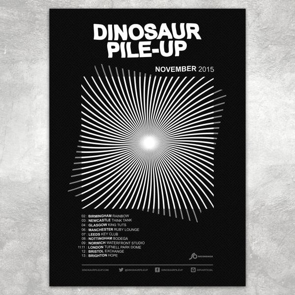 Buy Online Dinosaur Pile-Up - Eleven Eleven Tour Poster