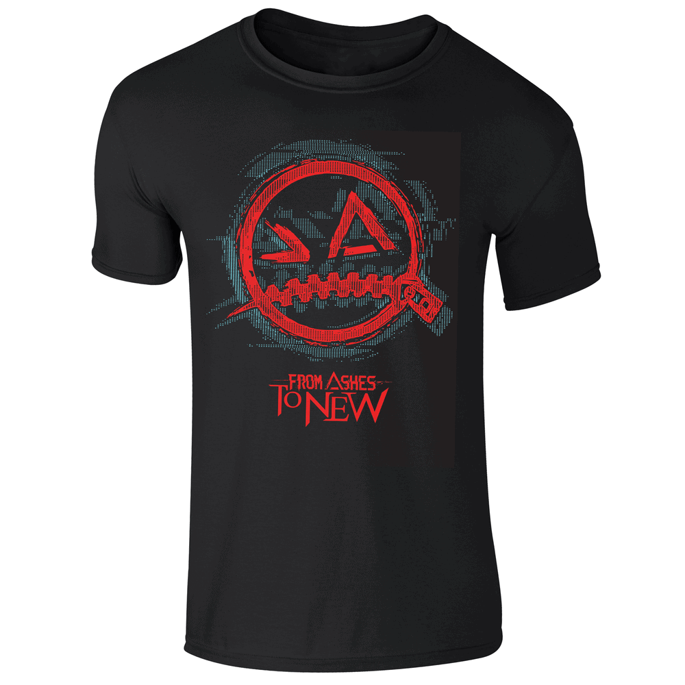 Buy Online From Ashes to New - Panic Logo Tee Turquoise