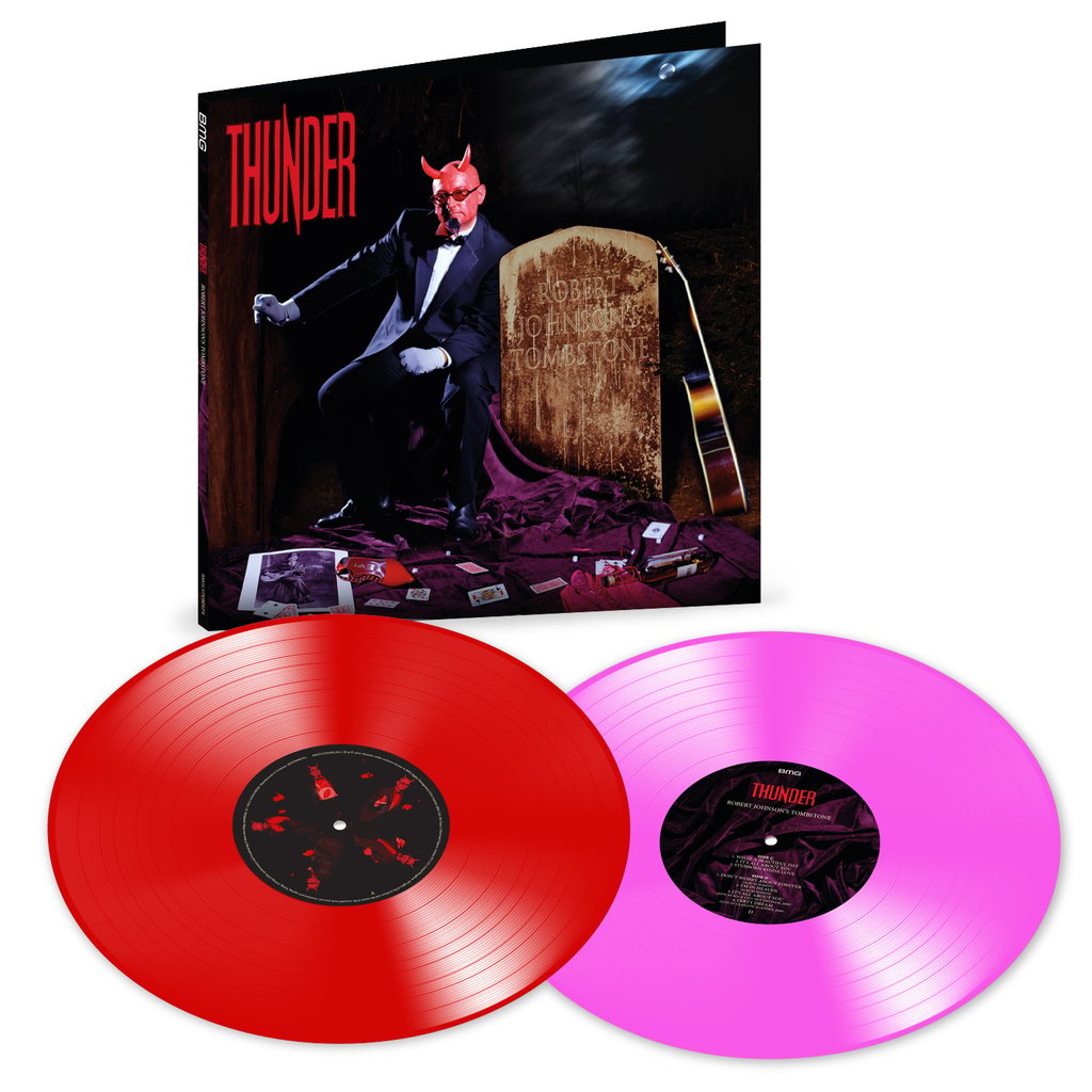 Robert Johnson's Tombstone Red and Pink 2LP | Thunder | Townsend Music